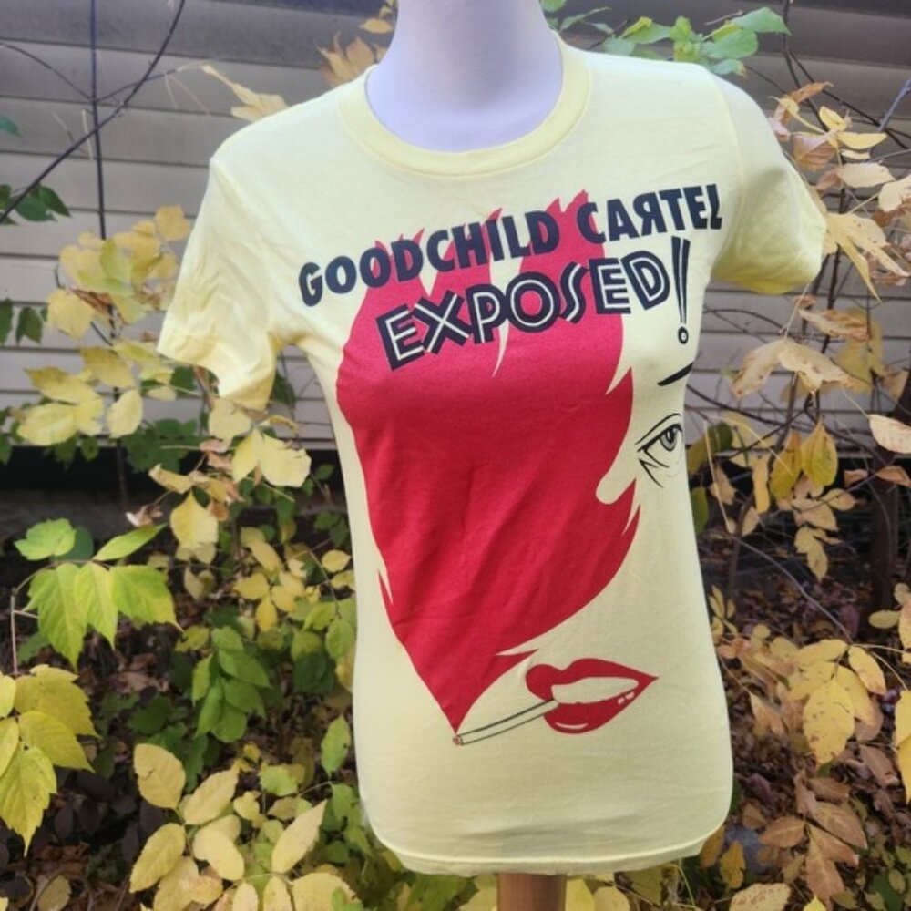 Dare & Wild Good Child Cartel Exposed Graphic T Shirt Medium‎